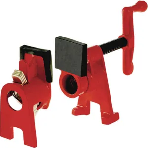 BESSEY BPC-H12 1/2 Inch H-Style Pipe Clamp, With Heavy Duty Cast Jaws | AH3KVN 32PJ62