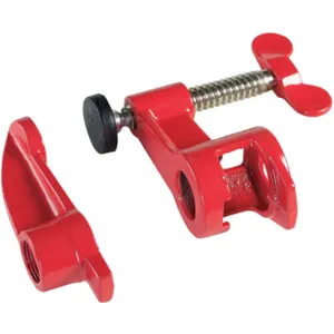 BESSEY PC-34DR Pipe Clamp, Traditional Style, Extra High Base, 2-1/2 Inch | AH3KVP 32PJ65