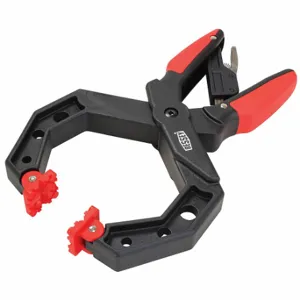 BESSEY XCRG2 Spring Clamp, Non Marring/Pivoting/Soft Jaw Tip, Plastic, 2 1/4 Inch Max Jaw Opening | CN9KFY 60PR60