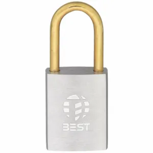 BEST 11B720T Padlock, 1 1/2 Inch Vertical Shackle Clearance, 7/8 Inch Height, SFIC | CN9LXD 52HK52