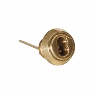 BEST 12E72S2RP605 Rim Cylinder, Bright Brass | CN9LTY 402P73