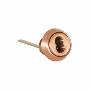 BEST 12E72S2RP3612 Rim Cylinder, Satin Bronze | CN9LUF 402P69