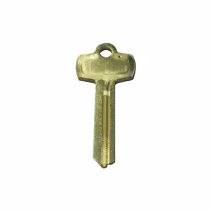 BEST 1A1A1KS800KS800 Key Blank, A, Std, 0 Pins, Stanley Cores, Brass, 1 Pack Qty | CN9LHH 425N99