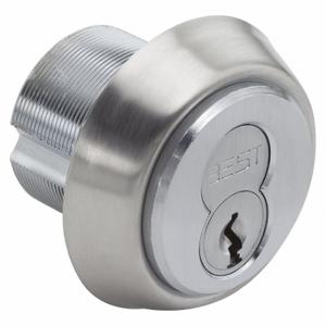 BEST 1E74C208RP3625 Mortise Cylinder, Bright Chrome, Ring/Spacer | CN9LPZ 402R12