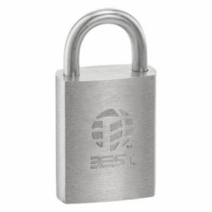 BEST 21B72L Padlock, 3/4 Inch Size Vertical Shackle Clearance, 7/8 Inch Height | CN9LYE 45CK52