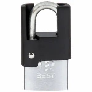 BEST 21B721LSH Padlock, 1 Inch Vertical Shackle Clearance, 7/8 Inch Horizontal Shackle Clearance | CP2LPM 425R05