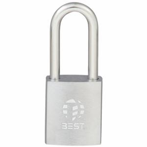 BEST 21B720L Padlock, 1 1/2 Inch Vertical Shackle Clearance, 7/8 Inch Height, SFIC | CN9LZC 52HK69