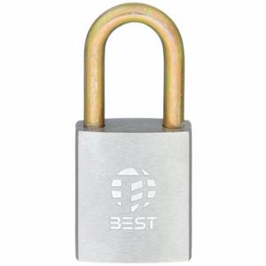 BEST 21B722LXSPL Padlock, 1 1/2 Inch Vertical Shackle Clearance, 7/8 Inch Height, SFIC | CN9LWZ 425R07