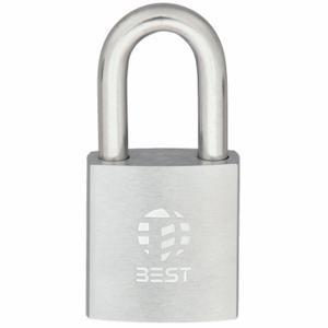 BEST 41B722L Padlock, 1 1/2 Inch Vertical Shackle Clearance, 7/8 Inch Height, SFIC | CN9LXF 52HK79