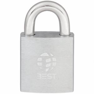 BEST 41B72L Padlock, 3/4 Inch Size Vertical Shackle Clearance, 7/8 Inch Height | CN9LYB 45CK46