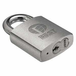 BEST 41B70T Padlock, 3/4 Inch Size Vertical Shackle Clearance, 7/8 Inch Height | CN9LXX 52HK77
