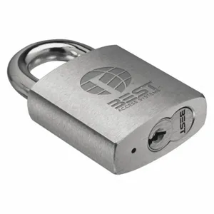 BEST 41B72T Padlock, 3/4 Inch Size Vertical Shackle Clearance, 7/8 Inch Height | CN9LXZ 52HK75