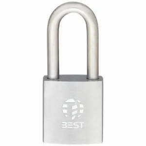 BEST 41B770L Padlock, 2 Inch Size Vertical Shackle Clearance, 7/8 Inch Height | CN9LXP 52HK82