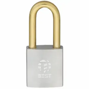 BEST 41B770T Padlock, 2 Inch Size Vertical Shackle Clearance, 7/8 Inch Height | CN9LXV 52HK83