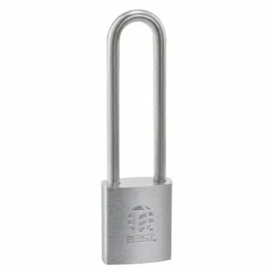 BEST 41B782T Padlock, 4 Inch Size Vertical Shackle Clearance, 7/8 Inch Height | CN9LYQ 52HK84