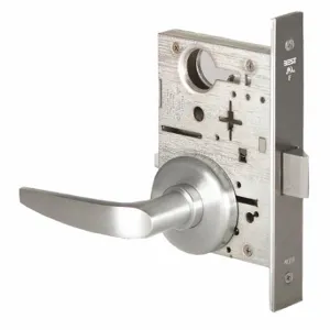 BEST 45H0N16H626LH Mortise Lockset, Grade 1, 40H, Satin Chrome, Lock Is Keyless | CN9KWV 455V54