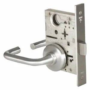 BEST 45H0N3H626LH Mortise Lockset, Grade 1, 40H, Satin Chrome, Lock Is Keyless | CN9KXQ 455V57