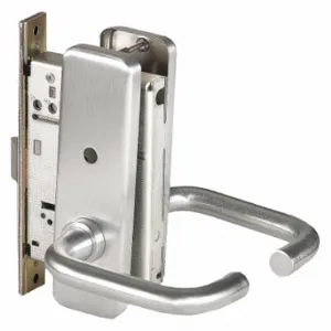 BEST 45H0N3J626LH Mortise Lockset, Grade 1, 40H, Satin Chrome, Lock Is Keyless | CN9KWQ 455V60