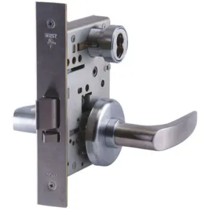 BEST 45H7INL16H626 Mortise Lockset Intruder Latch Curved | AH9MCU 40KA76