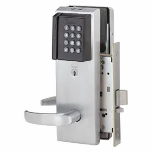 BEST 45HBV7DV14DV626RHTRK-2 Electromagnetic Lock, Mortise, Electromagnetic, 1.5VDC, Satin Chrome, Various Door Types | CN9LCP 487F19