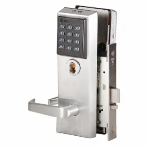 BEST 45HZ7TV15KP626RH Electromagnetic Lock, Mortise, Electromagnetic, 1.5VDC, Satin Chrome, Various Door Types | CN9LCL 487F44