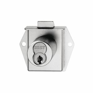 BEST 5L7ML2606 Interchangeable Core Cabinet and Drawer Latchbolt Locks, 1 1/2 Inch Size Material Thick | CN9LEQ 402T33