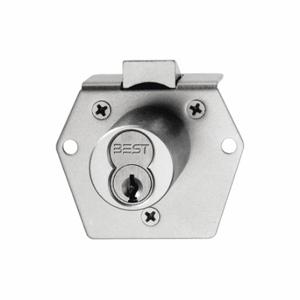 BEST 5L7RL2626A453 Interchangeable Core Cabinet and Drawer Latchbolt Locks, 1 Inch Size Material Thick | CN9LEW 402T61