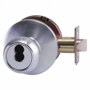 BEST 6K27AB4CSTK626 Knob Lockset, 2, 6K Round, Satin Chrome, C Rose | CN9LPJ 45CX42