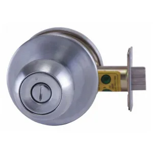 BEST 8K30L4ASTK626 Knob Lockset, 1, Knob, Satin Chrome, Not Keyed | CN9LNM 481T97