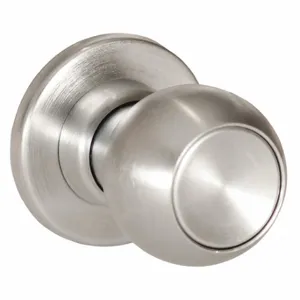 BEST 8KDT1DT4C626 Knob Lockset, 1, Knob, Satin Chrome, Not Keyed | CN9LNL 481U25