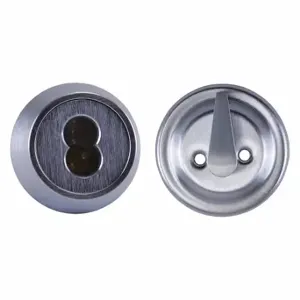 BEST 8T37SSTK626 Deadbolt, 1, Chrome, Different | CN9KMG 45CX55