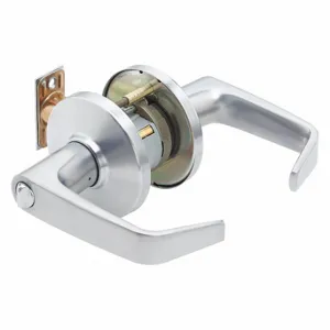 BEST 9K30L15DS3626 Lever, Grade 1, 9K Contour Angle Lever, Satin Chrome, Not Keyed | CN9LAM 49M865