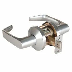 BEST 9K30N15CS3626 Lever, Grade 1, 9K Angled, Satin Chrome, Not Keyed | CN9KVX 45CK19