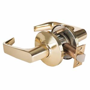 BEST 9K30N15DS3605 Door Lever Lockset, Grade 1, Bright Brass, Not Keyed | CN9KRA 481U48