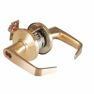 BEST 9K37T15DS3606 Door Lever Lockset, Grade 1, Brushed Brass, Coreless | CN9LBK 481U79