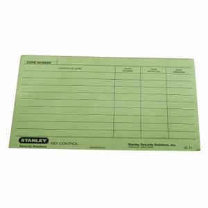 BESTE G11-Schlüsselautorisierungskarte, Schlüssel, Papier | CN9KJE 455W11