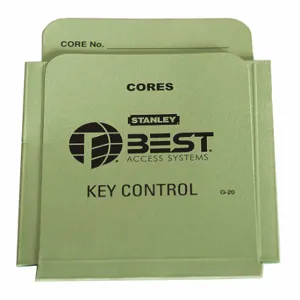 BEST G20 Key Authorization Card, Keys, Paper | CN9KJG 455W10