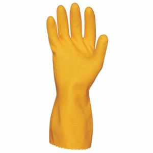BEST G700M Chemikalienbeständiger Handschuh, 21 mil dick, 12 Zoll Länge, Größe M, Orange, 12er-Pack | CN9KLJ 9KFH4