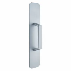 BEST QET125L626 Du mmy Escutcheon Pull, Pull, 1, Satin Chrome, 48 Inch | CN9LEJ 45CK08