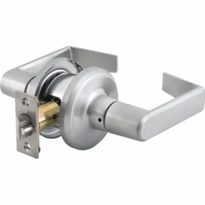 BEST QTL230E626SA478S Door Lever Lockset, Grade 2, Sierra, Satin Chrome, Not Keyed | CN9KUN 446N04