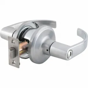 BEST QTL240M626SA478S Door Lever Lockset, Grade 2, Su mmit, Satin Chrome, Not Keyed | CN9KVN 446N10