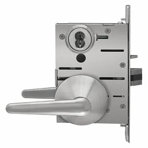 BEST SPSLMLRF16F630RHR Mortise Lockset, Spsl Escutcheon, Satin Stainless Steel | CN9KZP 52LC14