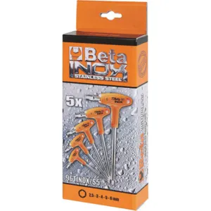 BETA TOOLS 000961952 Hex Key Set Pieces 5 M8 | AH6VNU 36HV38