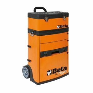 BETA TOOLS C41 H Rolling Tool Box, 21 1/8 Inch Width, 13 1/4 Inch Depth, 36 1/4 Inch Height, Keyed | CN9MCX 420T84
