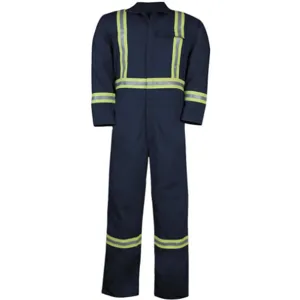 BIG BILL 1325US7/OS - 3XL - TAL - NAY FR Coverall with Reflective Tape 3XL | AJ2GBB 49R018