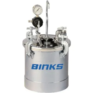 BINKS 83C-210 Paint Tank 2.8 Gallon Zinc Plated Steel | AD4MNM 41U068