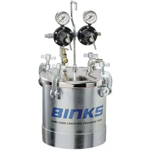 BINKS 83Z-220 Pressure Tank 2.8 Gal | AE9WAT 6MVG3