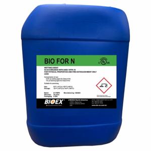 BIO EX F03.02.0515 Firefighting Foam, N, Class A Solid and Hydrocarbon fires, 5 gal Container Size, Pail | CN9NAL 797F94