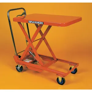 BISHAMON INDUSTRIES BX-25 Mobile Scissors Lift Table Manual | AF4RXP 9HX69