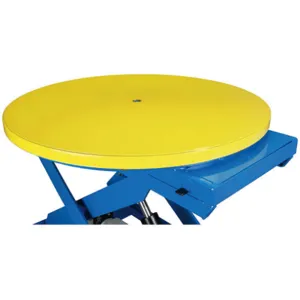 BISHAMON INDUSTRIES L3K-TT Scissor Lift Table 3000 Lb Turntable | AD6FAY 45A267